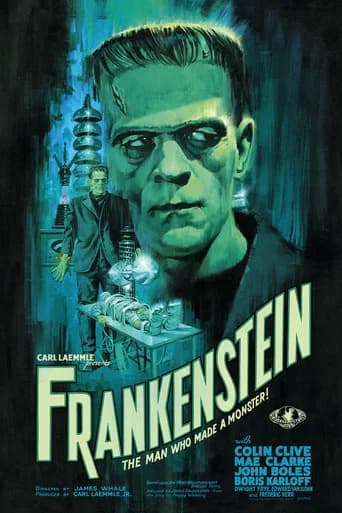 Poster artwork for Frankenstein