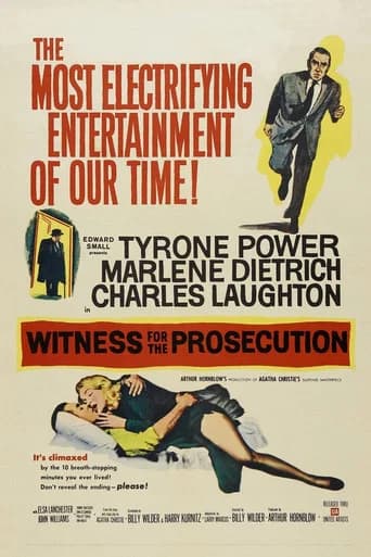 Poster artwork for Witness for the Prosecution