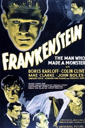 Poster artwork for Frankenstein